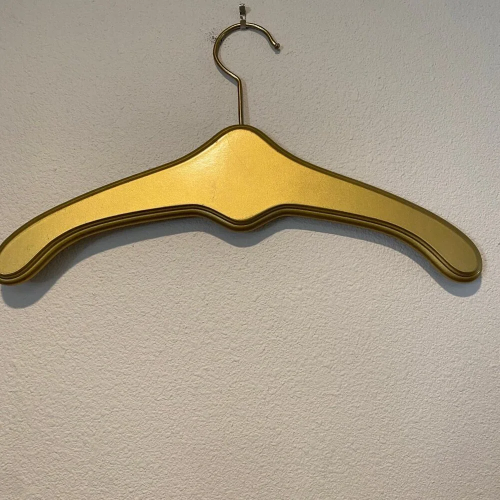 Vintage MCM Hollywood Regency Gold Hanger | 18